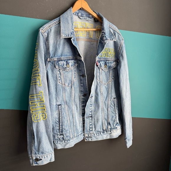Levi's® x Star Wars Trucker Jacket size L - Picture 4 of 16